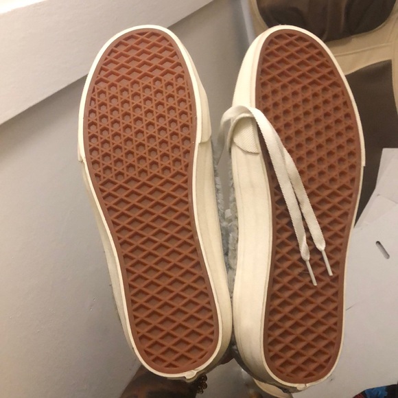 Sherpa grey Sk8 Hi Vans - Picture 3 of 4